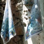 CANOVACCIO ISUELA BLU Tessiture Toscane Telerie