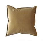 Mastro Raphael Cuscino Velluto Essential unito con minivolant 45x45