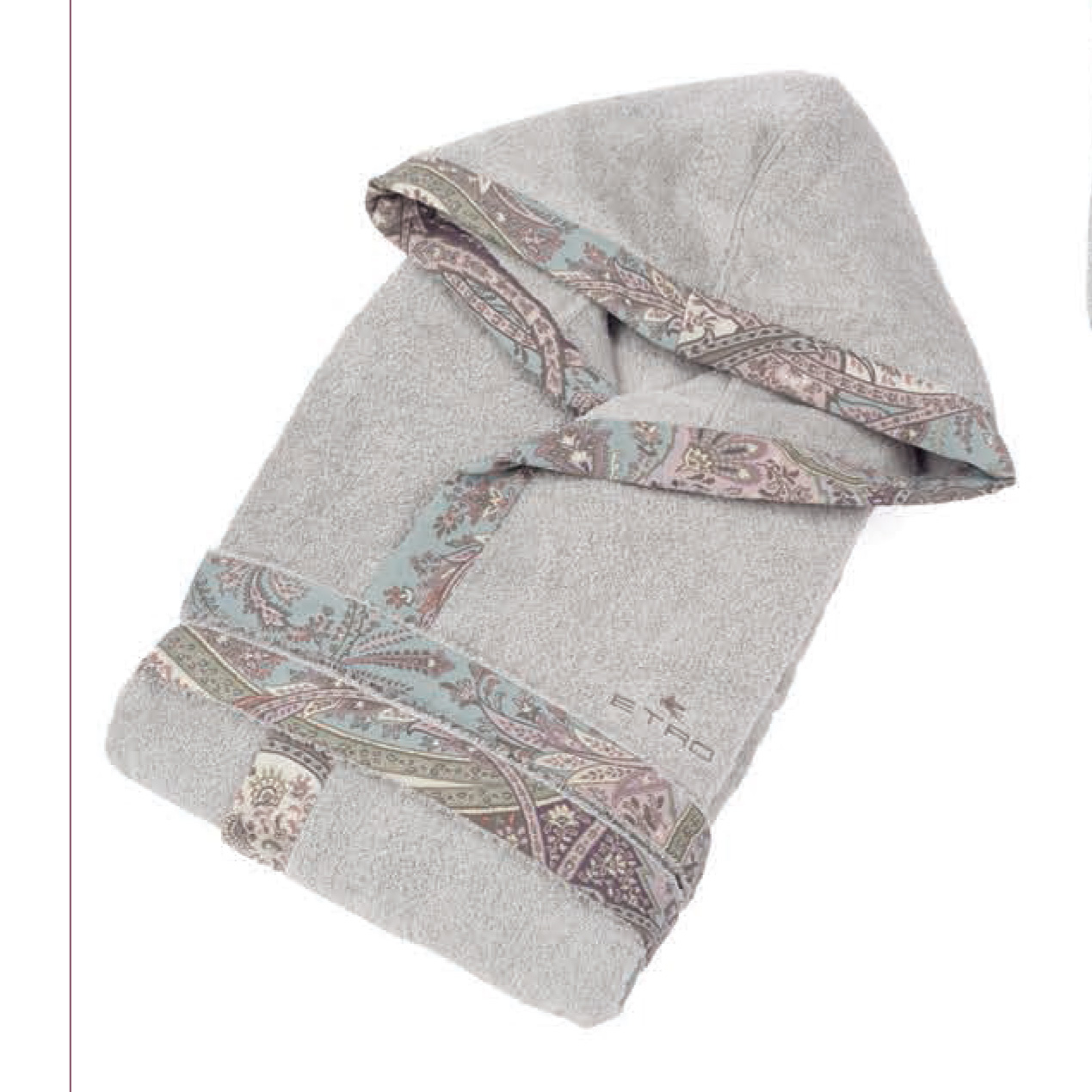 Layout 1 Etro Fourques Accappatoio con cappuccio S - immagine 1