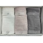 Blumarine Home Collection Benessere Blumarine Set 3 pz. Asciugamani Benessere Silver