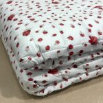 Tessitura Toscana FOLIAGE FOGLIE SET LENZUOLA 2 PIAZZE CM.250X290 BIANCO NATURALE